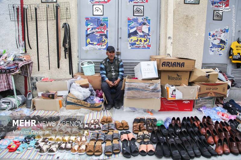 عکس/ حال و هوای بجنورد در آستانه عید نوروز