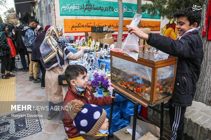 عکس/ حال و هوای بجنورد در آستانه عید نوروز