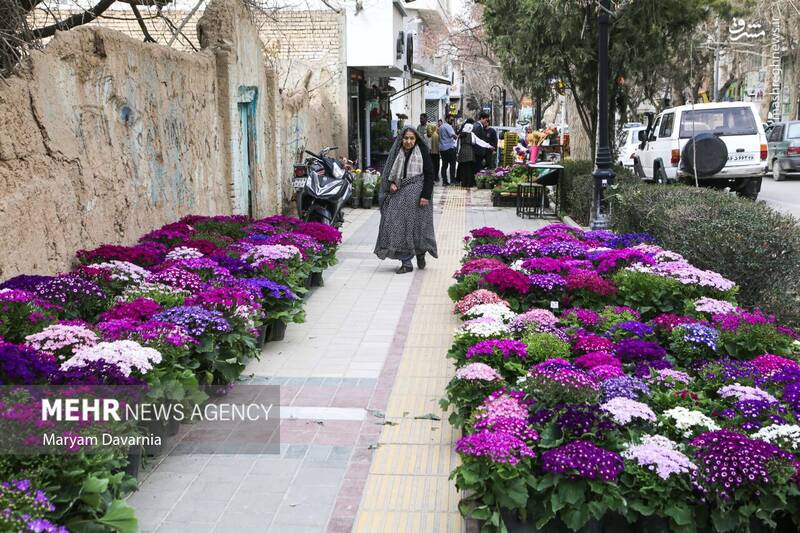 عکس/ حال و هوای بجنورد در آستانه عید نوروز