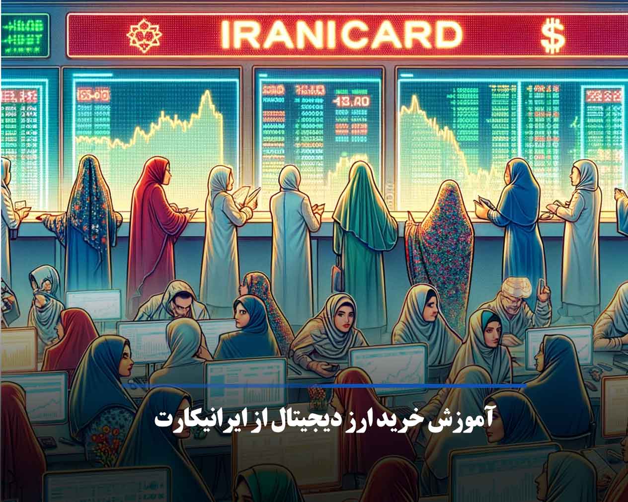 آموزش خرید ارز دیجیتال از صرافی ایرانیکارت
