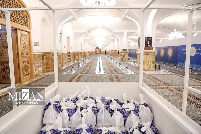 عکس/ ضیافت اکرام رضوی