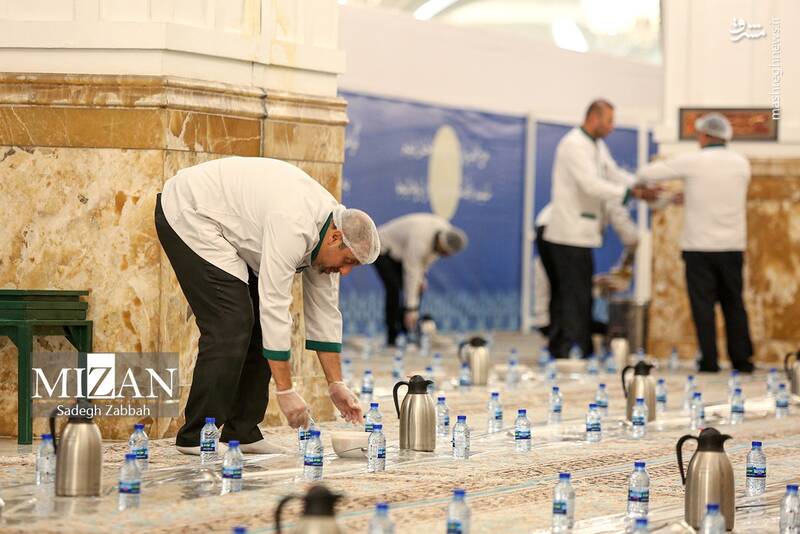 عکس/ ضیافت اکرام رضوی