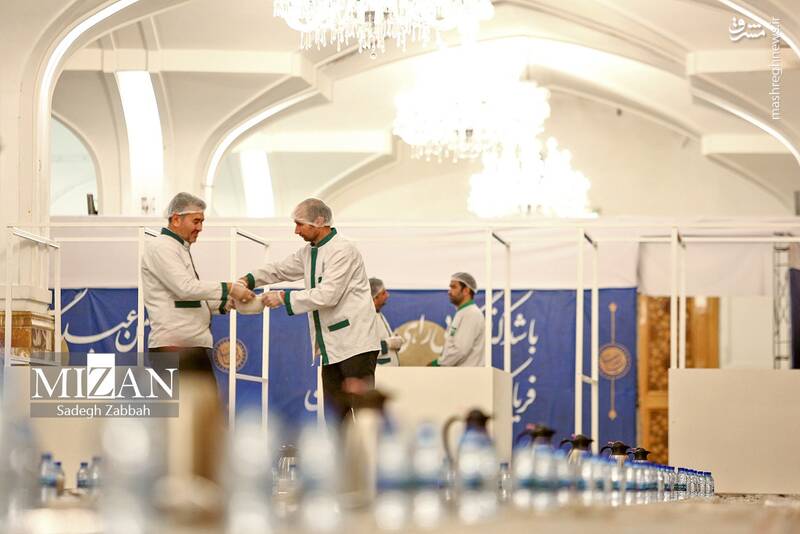 عکس/ ضیافت اکرام رضوی