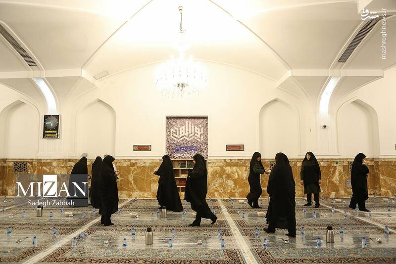 عکس/ ضیافت اکرام رضوی