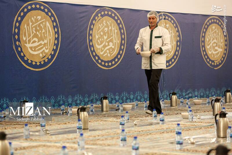 عکس/ ضیافت اکرام رضوی