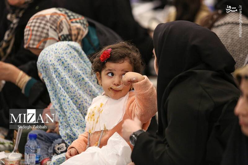 عکس/ ضیافت اکرام رضوی