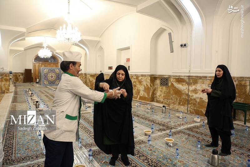 عکس/ ضیافت اکرام رضوی