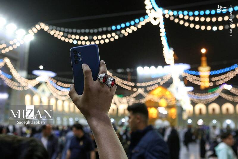 عکس/ ضیافت اکرام رضوی