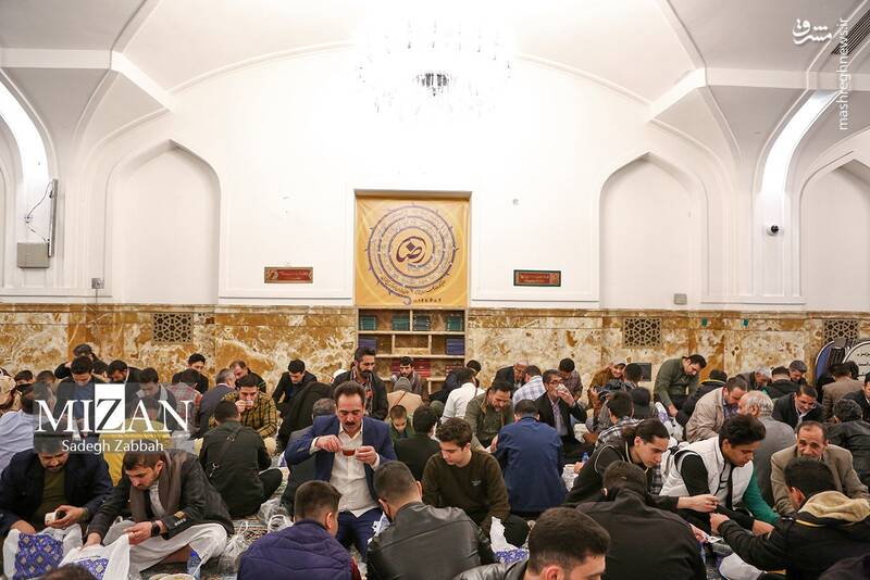 عکس/ ضیافت اکرام رضوی