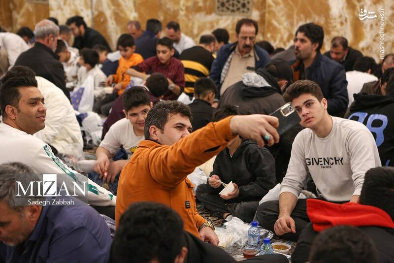 عکس/ ضیافت اکرام رضوی