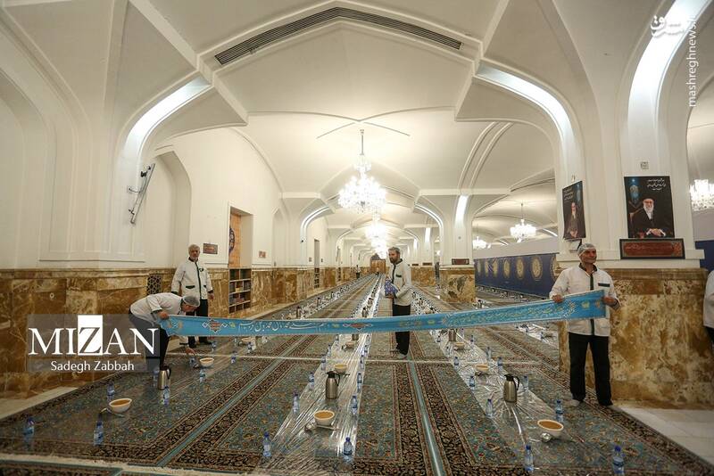 عکس/ ضیافت اکرام رضوی