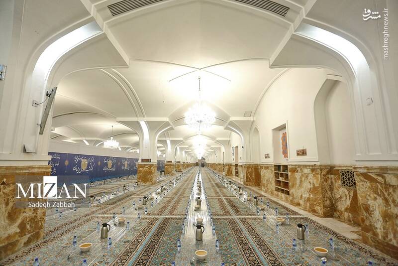 عکس/ ضیافت اکرام رضوی