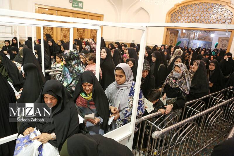 عکس/ ضیافت اکرام رضوی