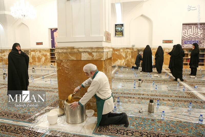 عکس/ ضیافت اکرام رضوی