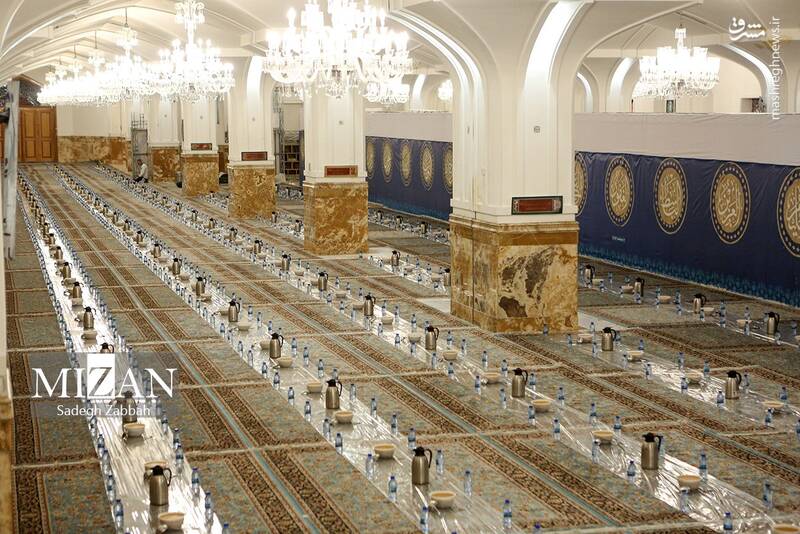 عکس/ ضیافت اکرام رضوی