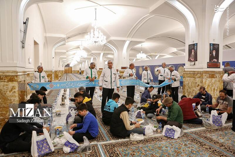 عکس/ ضیافت اکرام رضوی