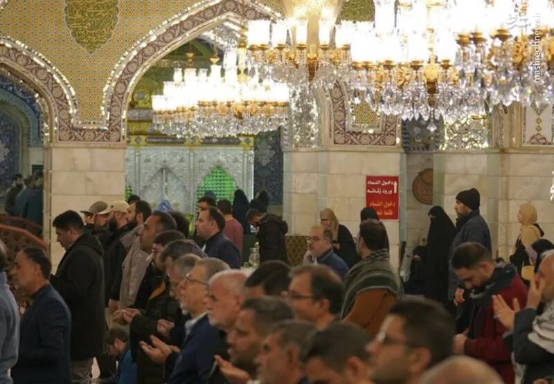 سفره هفت سین در حرم حضرت رقیه (س) +عکس