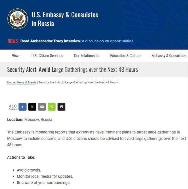 حمله تروریستی در روسیه با ۱۲ کشته و ۳۵ زخمی +عکس