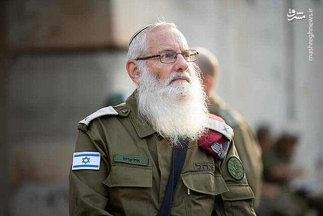 خاخام اعظم ارتش اسرائیل که فتوای تجاوز صادر کرد
