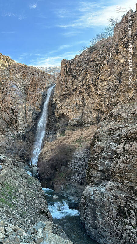 عکس/ آبشار زیبای دارآباد تهران