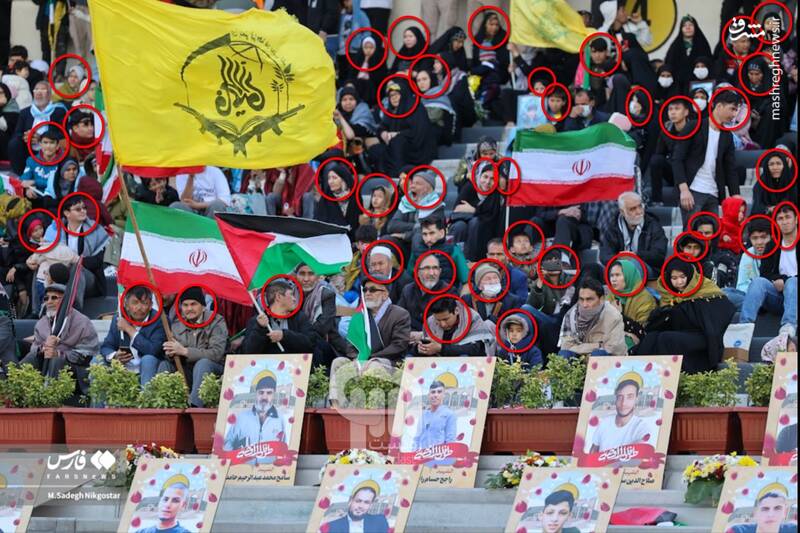 چه کسانی از محفل امام حسنیها در ورزشگاه آزادی عصبانی شدند؟