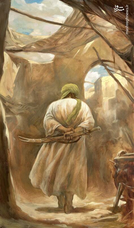 عکس/ اثر جدید حسن روح الامین به نام: "میزان"