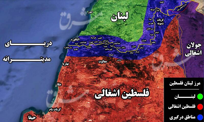 تبادل سنگین آتش در شمال سرزمین‌های اشغالی و جنوب لبنان / حفظ موازنه قدرت با پاسخ قاطع حزب الله به صهیونیست‌ها + نقشه میدانی و عکس
