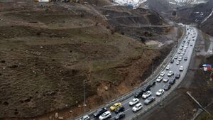 ممنوعیت تردد از جاده کرج - چالوس و آزاد راه تهران شمال