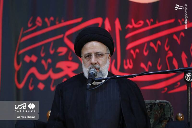 عکس/ مراسم شب قدر در حرم امام با حضور رئیسی