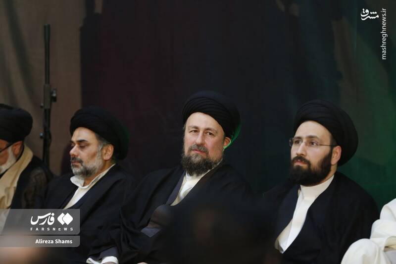 عکس/ مراسم شب قدر در حرم امام با حضور رئیسی