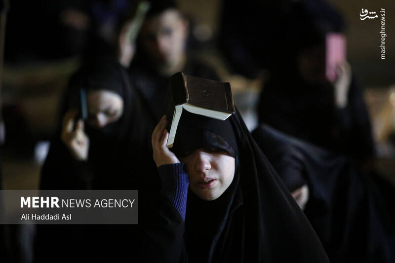 عکس/ مراسم شب قدر در مسجد دانشگاه تهران