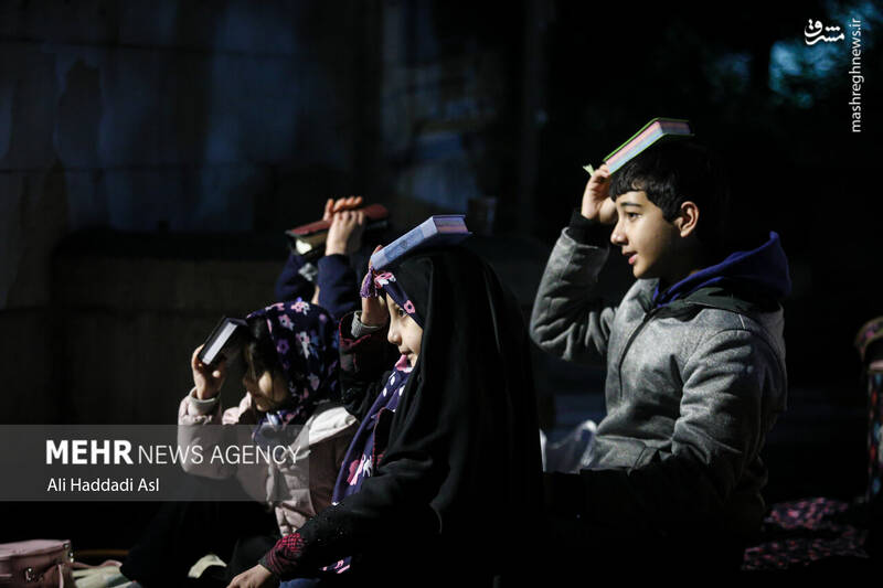 عکس/ مراسم شب قدر در مسجد دانشگاه تهران