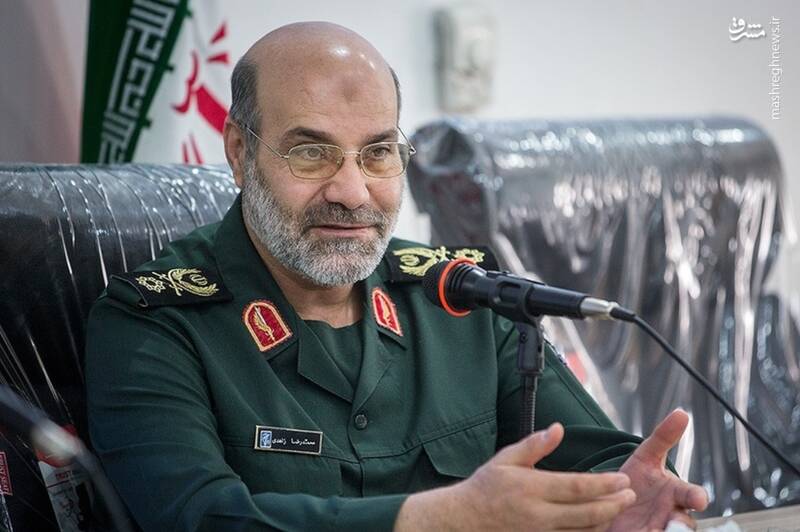 سردار زاهدی در حمله هوایی رژیم صهیوینستی به شهادت رسید