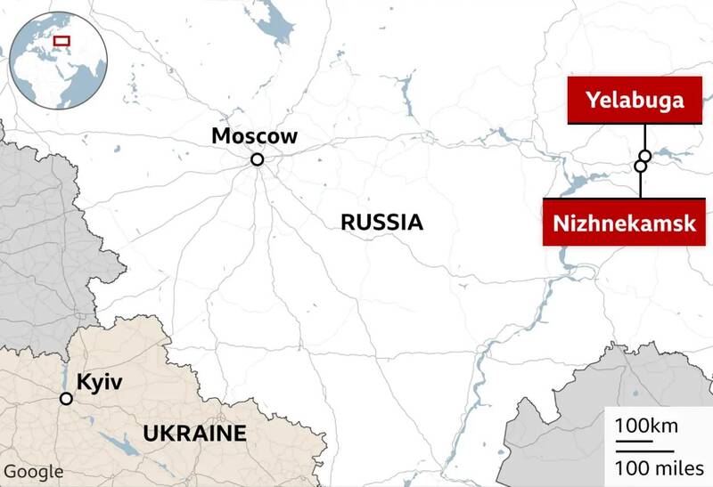 عمیقترین حمله پهپادی اوکراین به خاک روسیه/ ادعای هدف قرار گرفتن مرکز مونتاژ پهپاد در تاتارستان+عکس و فیلم