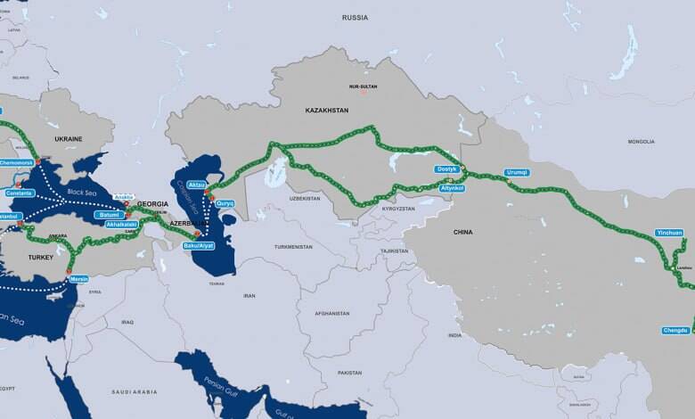 قزاقستان بازیگر فعال کریدور میانی