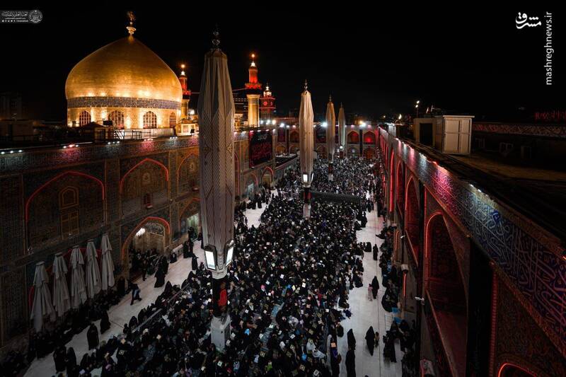 تصاویری از شب احیا در حرم امام علی(ع) و کربلا