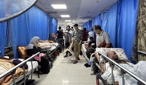فیلم/ روایتی از وضعیت بیماران محاصره شده در بیمارستان الشفاء