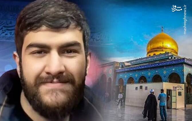 اولین تصویر از پیکر شهید القدس "سید مهدی جلادتی"