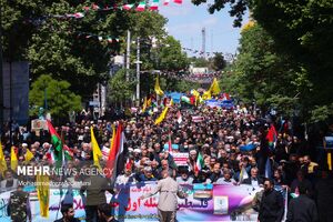 حضور میلیونی مردم ایران در راهپیمایی روز جهانی قدس / تشییع پیکر شهدای حمله تروریستی به کنسولگری ایران در دمشق + فیلم و عکس