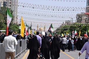 راهپیمایی روز قدس در مشهد، خراسان جنوبی و یزد
