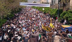 راهپیمایی روز قدس در همدان و گیلان