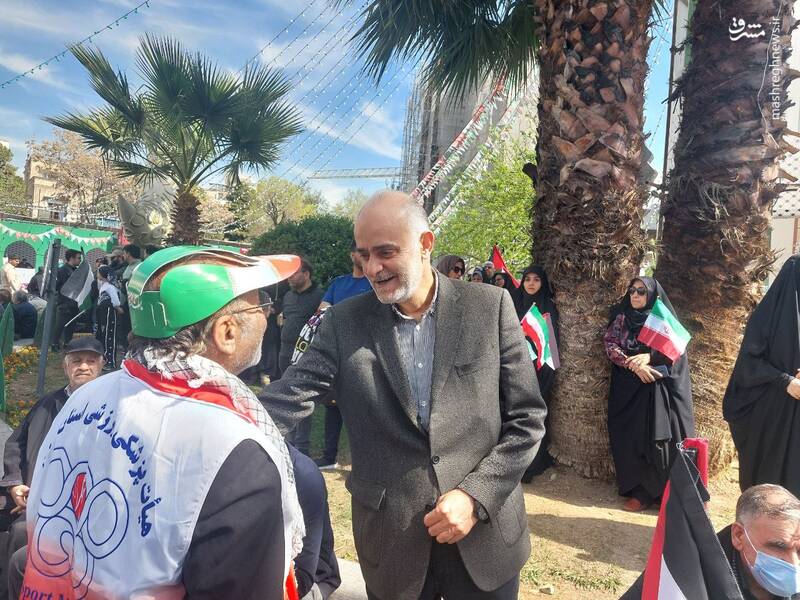 مهدی محمدنبی سرپرست تیم ملی و نایبرئیس اول فدراسیون فوتبال