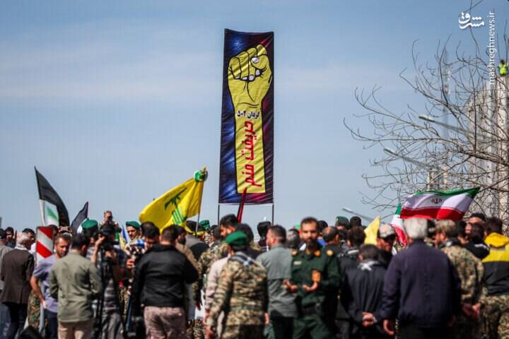 شکوه حضور ایرانیان در راهپیمایی روز قدس/ تشییع پیکر شهدای حمله تروریستی به کنسولگری ایران در دمشق +فیلم و عکس