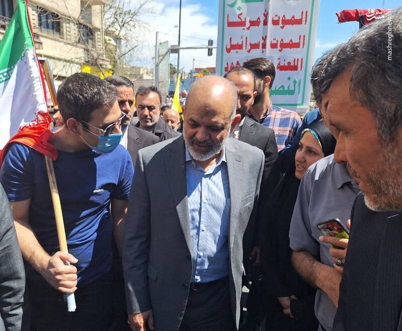 احمد وحیدی وزیر کشور