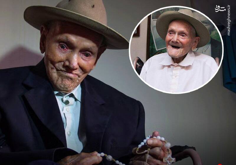 مسنترین مرد جهان درگذشت +عکس
