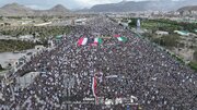 فیلم/ راهپیمایی میلیونی در پایتخت یمن در حمایت از غزه
