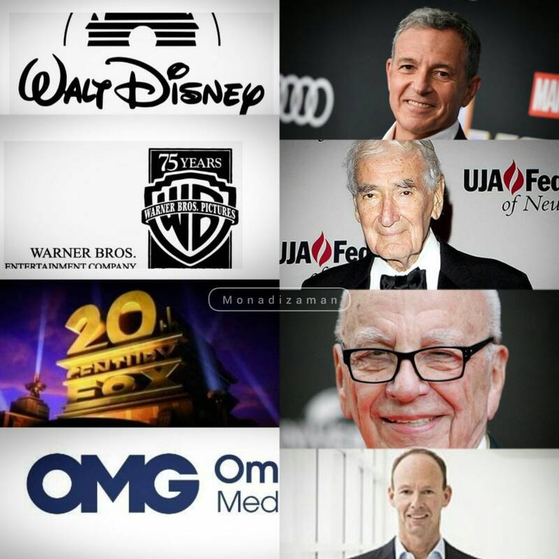 قدرت جهانی رسانه، بازیچههای یهود