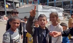 پیام کودکان فلسطینی به رژیم صهیونیستی