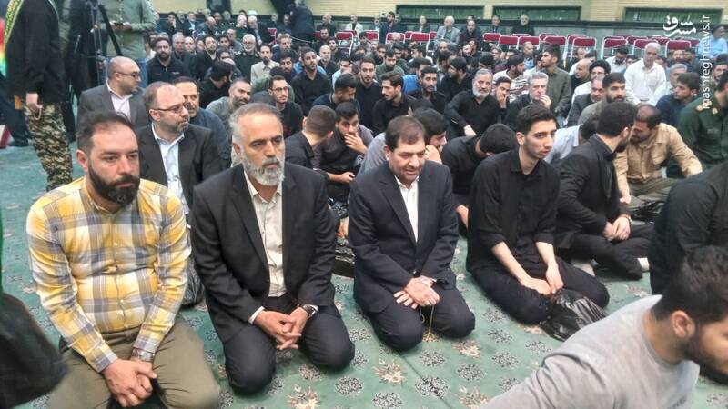 آیین گرامیداشت شهدای تروریستی دمشق با حضور معاون اول رییس جمهور آغاز شد + عکس 2