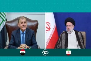روابط تهران - بغداد فارغ از مداخلات بدخواهان ارتقا یابد / تاکید بر تلاش موثر امت اسلامی برای توقف جنایات و کشتار رژیم صهیونیستی در غزه